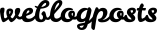 Weblogposts