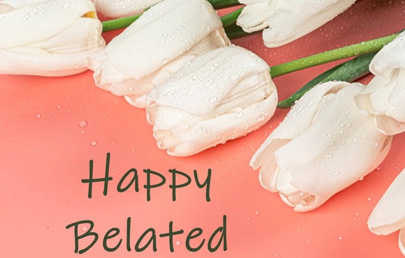 Belated Anniversary Wishes